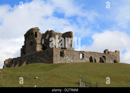 Il castello di Auchindoun, Speyside Scozia Scotland Foto Stock