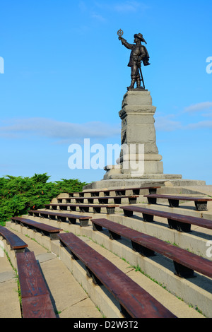Samuel de Champlain statua a Ottawa Foto Stock