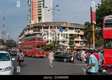 Mumbai alloggiamento Ansal Dr Annie Besant Road Worli Mumbai ( Bombay ) India Foto Stock