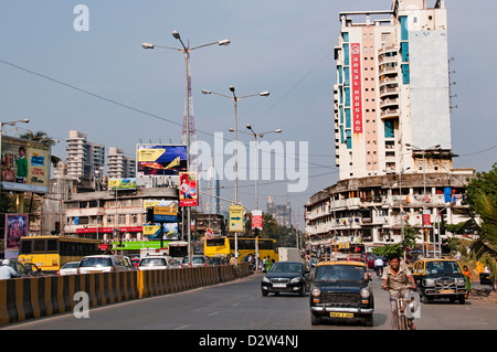 Mumbai alloggiamento Ansal Dr Annie Besant Road Worli Mumbai ( Bombay ) India Foto Stock