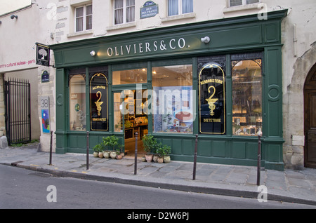 Oliviers e Co a Le Marais, Parigi Foto Stock