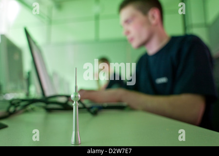 Berlino, Germania, CNC centro di formazione di Siemens AG Foto Stock