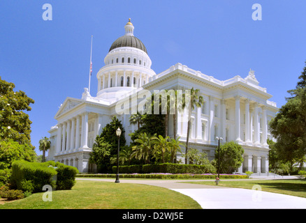 State Capitol Building Sacramento California USA (sì, è scritto con un 'o') Foto Stock