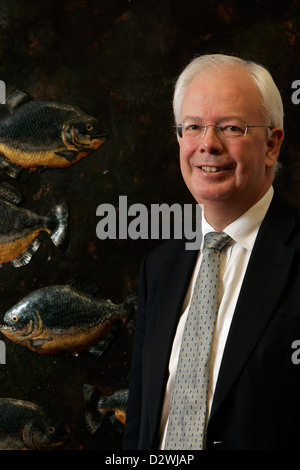 Jim Wallace, ora il Barone Wallace di Tankerness, ex vice primo ministro di Scozia e il gruppo del Partito europeo dei liberali democratici di MSP Foto Stock