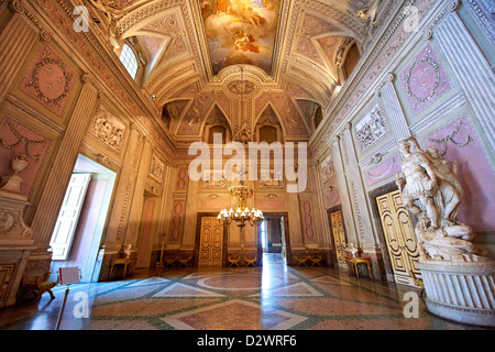 " La sala delle guardie del corpo " Palazzo Reale di Caserta Italia Foto Stock