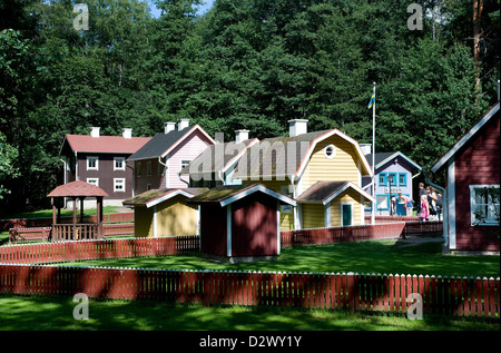 Vimmerby, Svezia, la piccola cittadina di Astrid Lindgren del mondo Foto Stock