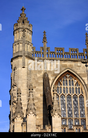 Abbazia di Bath, la chiesa Anglicana di San Pietro e di San Paolo Foto Stock