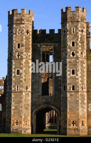 Cowdray rovine a Midhurst, Inghilterra Foto Stock