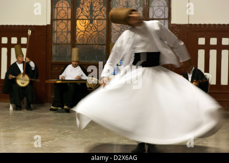 Derviscio armato, Istanbul, Turchia Foto Stock