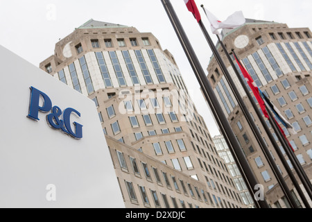 La sede centrale di prodotti di consumo maker Procter & Gamble. Foto Stock