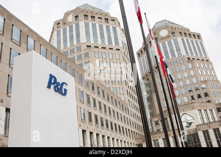 La sede centrale di prodotti di consumo maker Procter & Gamble. Foto Stock