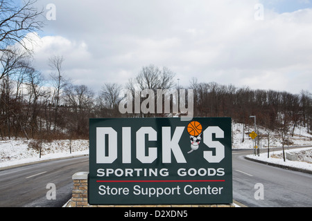 La sede di sporting goods dettagliante di Dick Sporting Goods. Foto Stock