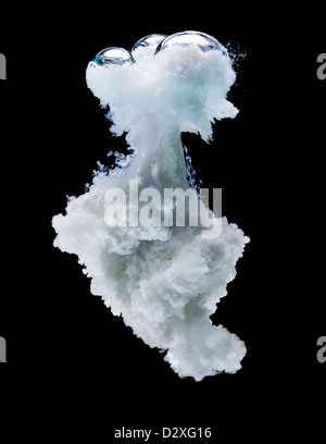 Bianco latte cloud Foto Stock