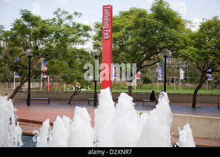 Tumbalong Park in Sydney Darling park area Foto Stock