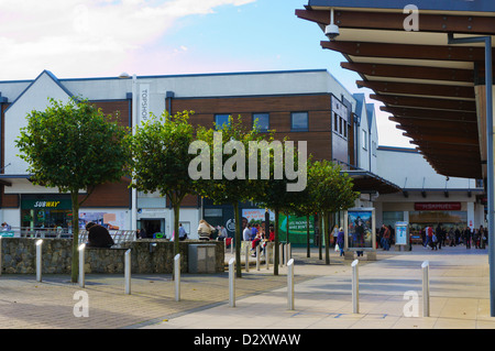 The Westwood Cross Shopping Centre nel Kent. Foto Stock