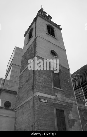 St Stephen Walbrook chiesa della città di Londra, Inghilterra Foto Stock