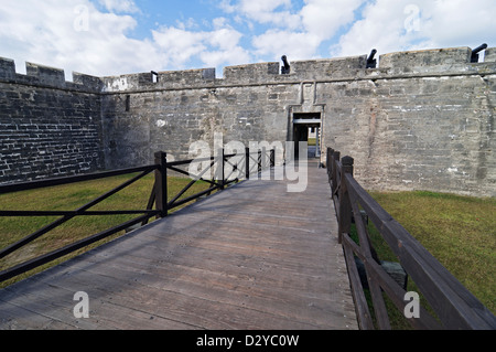 Sant Agostino in Florida. Castillo de San Marcos National Monument. Foto Stock