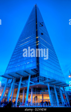 La Shard, London Bridge Quarter, Londra, Inghilterra Foto Stock