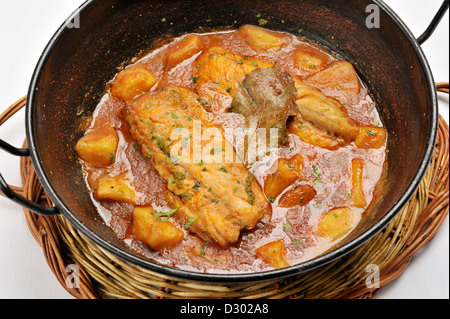 Stufato di pesce, il suquet di peix Foto Stock