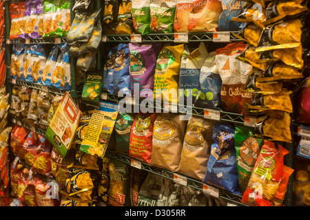 Shopping presso il fairway supermercato sulla Kips Bay quartiere di New York Foto Stock