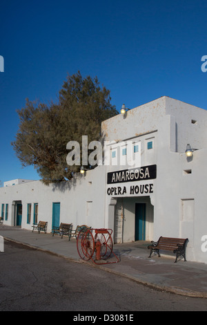 Death Valley Junction, California - Il Amargosa Opera House e l'Hotel. Foto Stock