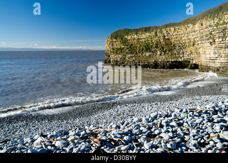 Baia tresilian glamorgan heritage coast llantwit major Vale of Glamorgan Galles del Sud Foto Stock