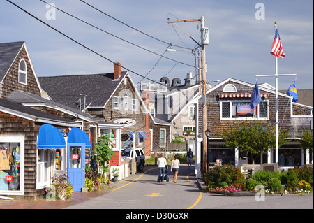 Perkins Cove, Ogunquit, Maine, Stati Uniti d'America. Foto Stock