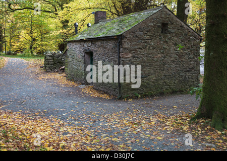 La Bothy in Holme legno, Loweswater nel distretto del Lago Foto Stock