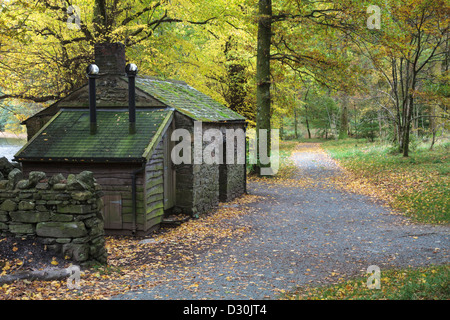 La Bothy in Holme legno, Loweswater nel distretto del Lago Foto Stock