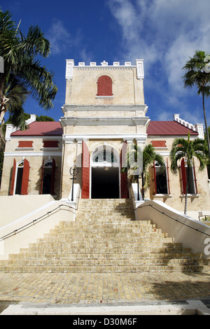 Frederick Chiesa Evangelica Luterana, Charlotte Amalie, san Tommaso, Isole Vergini USA, Caraibi Foto Stock