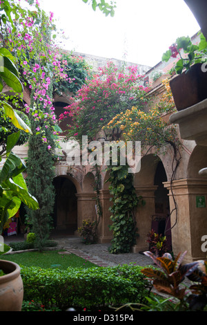 L'Hotel Camino Real - Giardino - Oaxaca - Messico Foto Stock