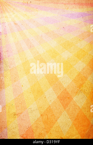 Vintage poster grunge. Vecchia carta texture di sfondo in stile retrò Foto Stock