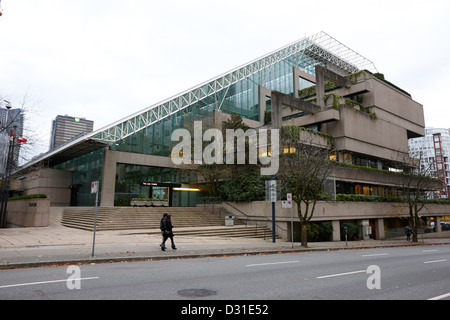 I tribunali Vancouver BC Canada Foto Stock