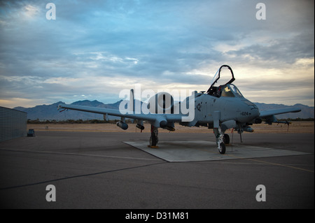 A-10 Thunderbolt II Air National Guard Foto Stock