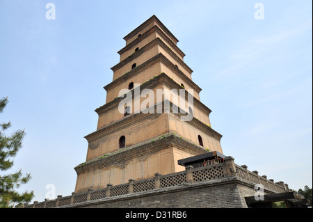 Giant Pagoda dell'Oca Selvaggia - Xian, Cina Foto Stock