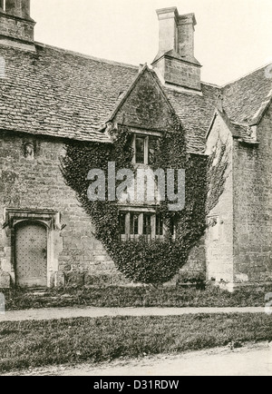 Una piastra collotipia intitolata " Top Farm, Broadway, Worc.' scansionati ad alta risoluzione da un libro pubblicato nel 1905. Foto Stock