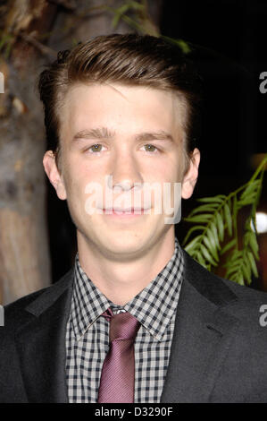 Febbraio 7, 2013 - Hollywood, California, Stati Uniti - Thomas Mann durante la premiere del nuovo film della Warner Bros Foto bellissime creature, tenutasi al Grauman's Chinese Theater, il 6 febbraio 2013 a Los Angeles.(Immagine di credito: © Michael Germana Globo/foto/ZUMAPRESS.com) Foto Stock