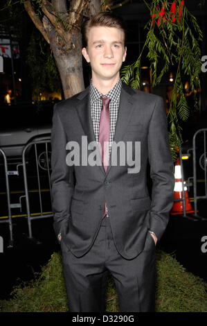 Febbraio 7, 2013 - Hollywood, California, Stati Uniti - Thomas Mann durante la premiere del nuovo film della Warner Bros Foto bellissime creature, tenutasi al Grauman's Chinese Theater, il 6 febbraio 2013 a Los Angeles.(Immagine di credito: © Michael Germana Globo/foto/ZUMAPRESS.com) Foto Stock