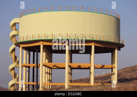 Serbatoio acqua potabile, Dighi, Pune Foto Stock