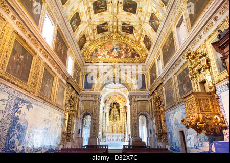 Chiesa di Madre de Deus in Nazionale Museo di piastrella, Lisbona, Portogallo Foto Stock