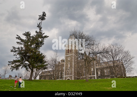 McGraw Hall, Cornell University. Ithaca, Tompkins County, Finger Lakes, New York. Foto Stock