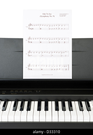 Casio pianoforte digitale Foto Stock