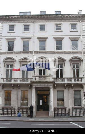 Consolato francese generale nel Regno Unito, Londra, South Kensington Foto Stock