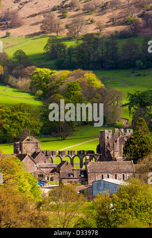 Llanthony Priory. Gwent. Galles Foto Stock