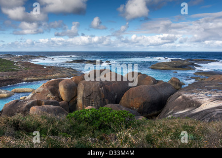 Elephant Rocks a Elephant Cove, William Bay National Park, Australia occidentale Foto Stock