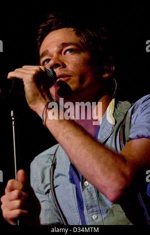 Ottobre 18, 2012 - da New York il nuovo indie rock band: il divertimento, live all'Alcatraz, Milano, Italia Foto Stock