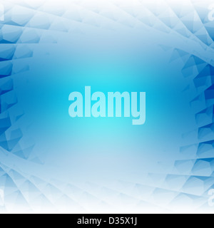 Blu sfondo astratto Foto Stock