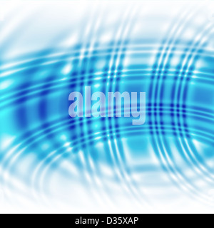 Linee blu sullo sfondo Foto Stock