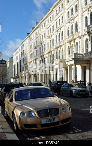 Prince's Gardens SW7, South Kensington, London, Regno Unito Foto Stock