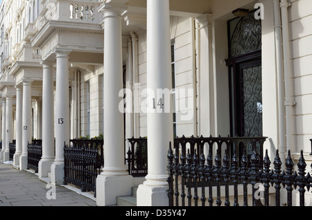 Prince's Gardens SW7, South Kensington, London, Regno Unito Foto Stock